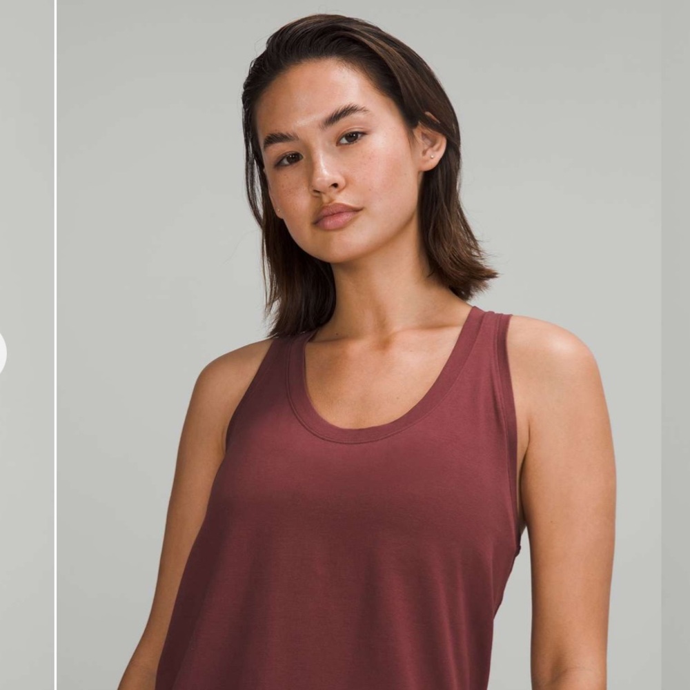 Lululemon Love Tank Top Smoky Red - Picture 9 of 9